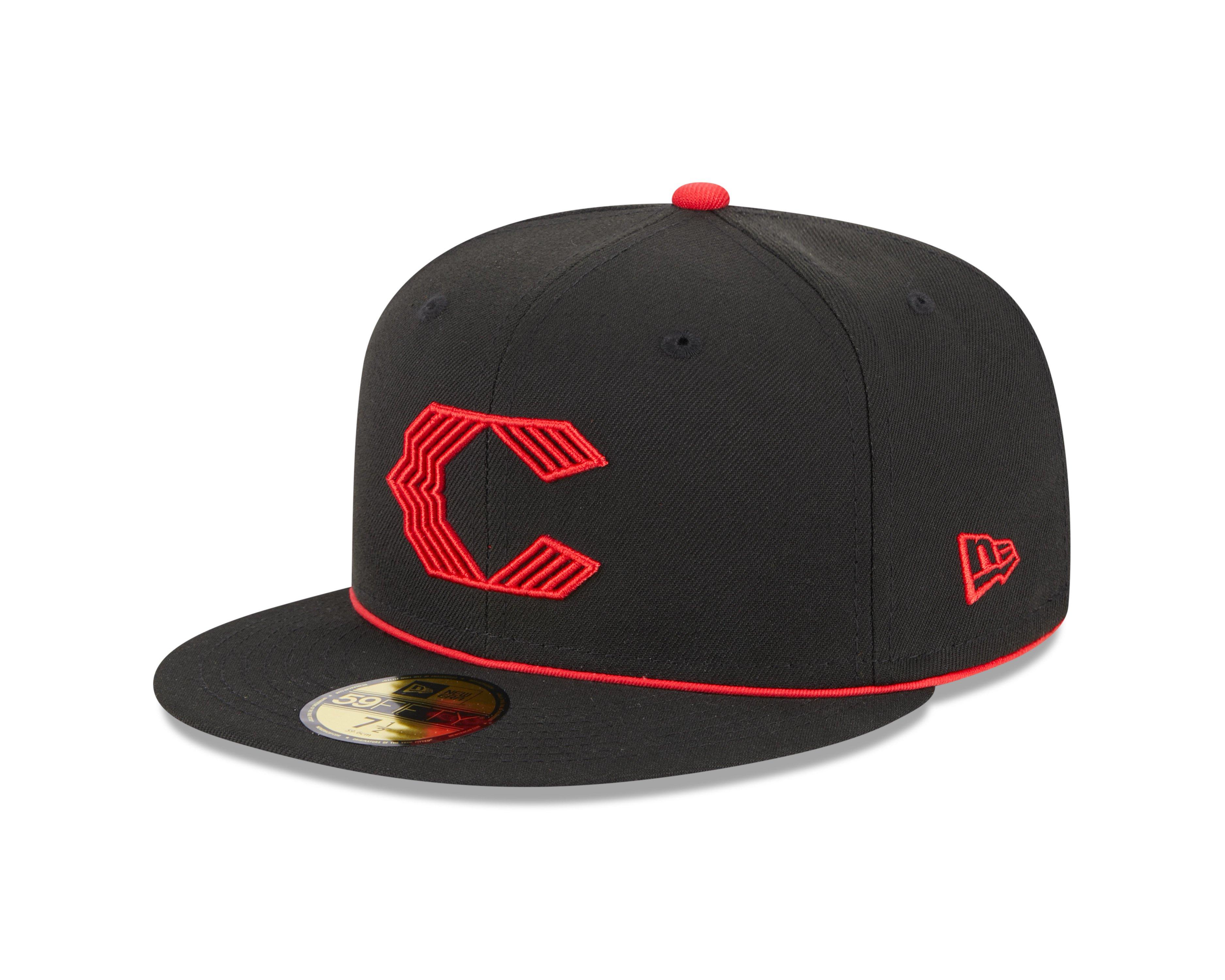 New Era Cincinnati Reds 59FIFTY City Connect Fitted Cap - Black - BLACK